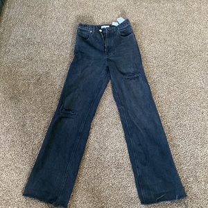 Zara extra wide leg Jean
